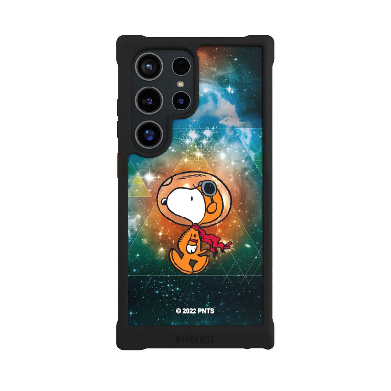 Galaxy S24 Ultra NIVOmax Snoopy Voyageur de l'espace Vert