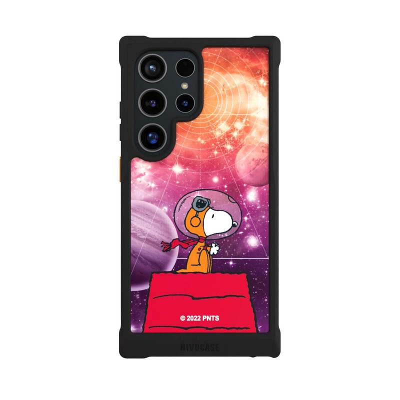 Galaxy S24 Ultra NIVOmax Snoopy Weltraumreisender Planet