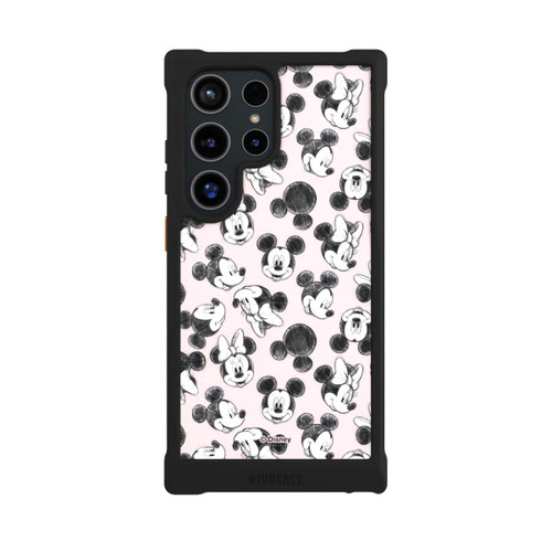 Samsung Galaxy S24 Ultra NIVOmax Minnie &amp; Mickey Many Faces Pink