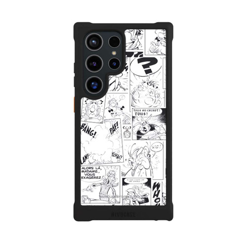 Samsung Galaxy S24 Ultra NIVOmax BD Astérix Blanc &amp; Noir