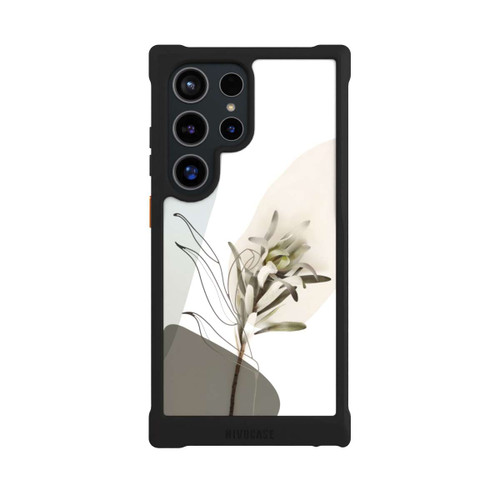 Samsung Galaxy S24 Ultra NIVOmax Boho Line Art Olive Green