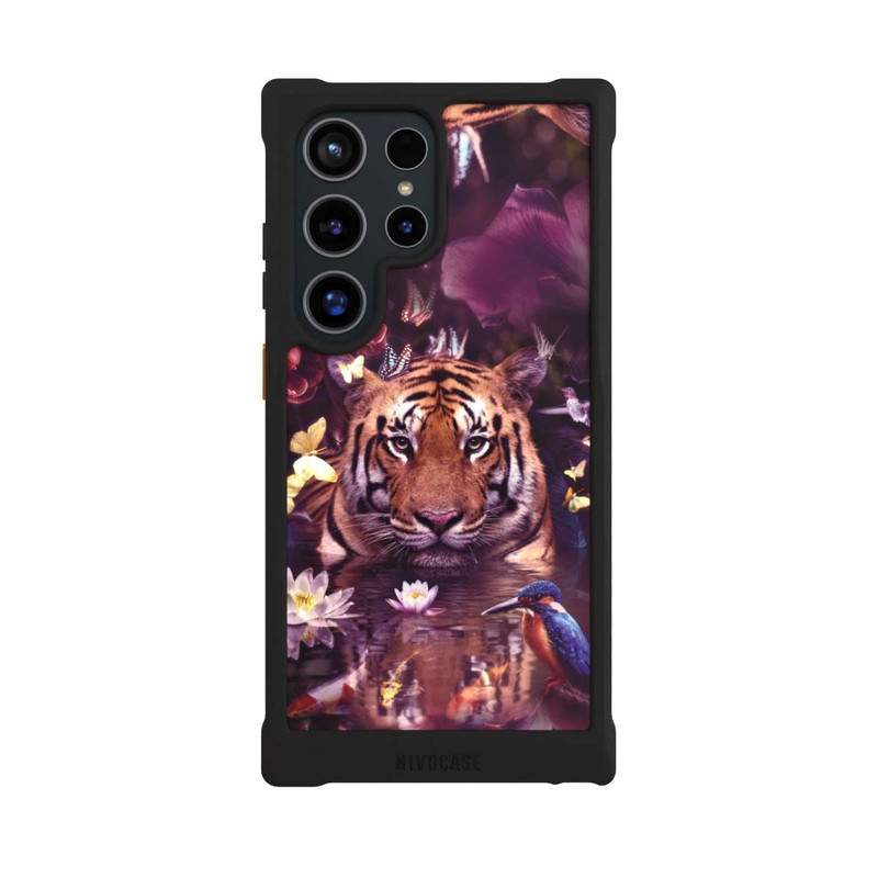 Galaxy S24 Ultra NIVOmax Tiger flower frame