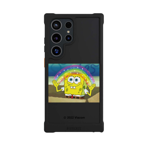 Samsung Galaxy S24 Ultra NIVOmax Spongebob - Regenbogen Meme transparent