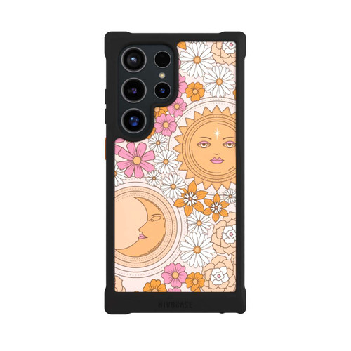 Samsung Galaxy S24 Ultra NIVOmax Mond-Sonne-Blumen