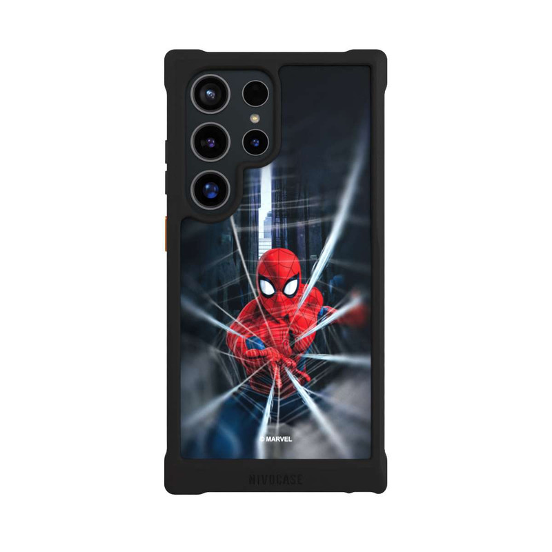 Galaxy S24 Ultra NIVOmax Spider-Man Webs In Action