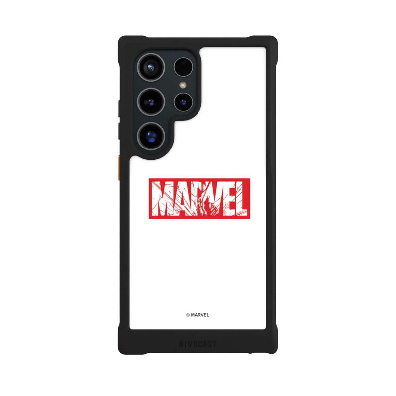 Galaxy S24 Ultra NIVOmax Marvel Logo Crushed