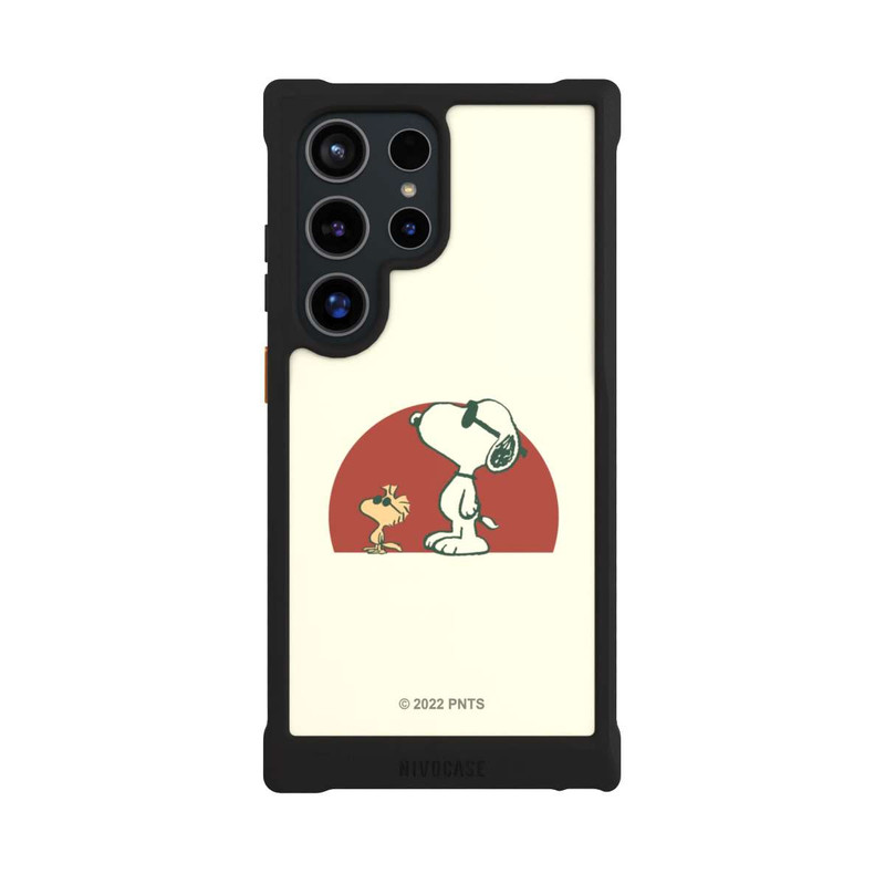 Galaxy S24 Ultra NIVOmax Snoopy Woodstock weit draußen