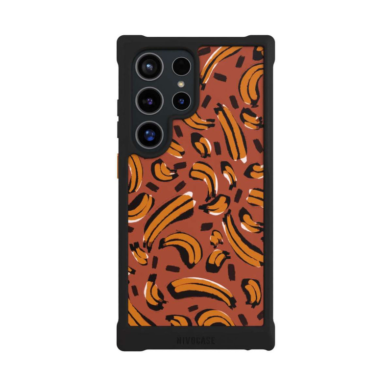 Galaxy S24 Ultra NIVOmax Abstrakte Bananen Muster