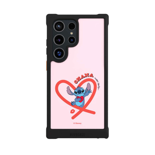 Samsung Galaxy S24 Ultra NIVOmax Stitch Ohana Pink Heart
