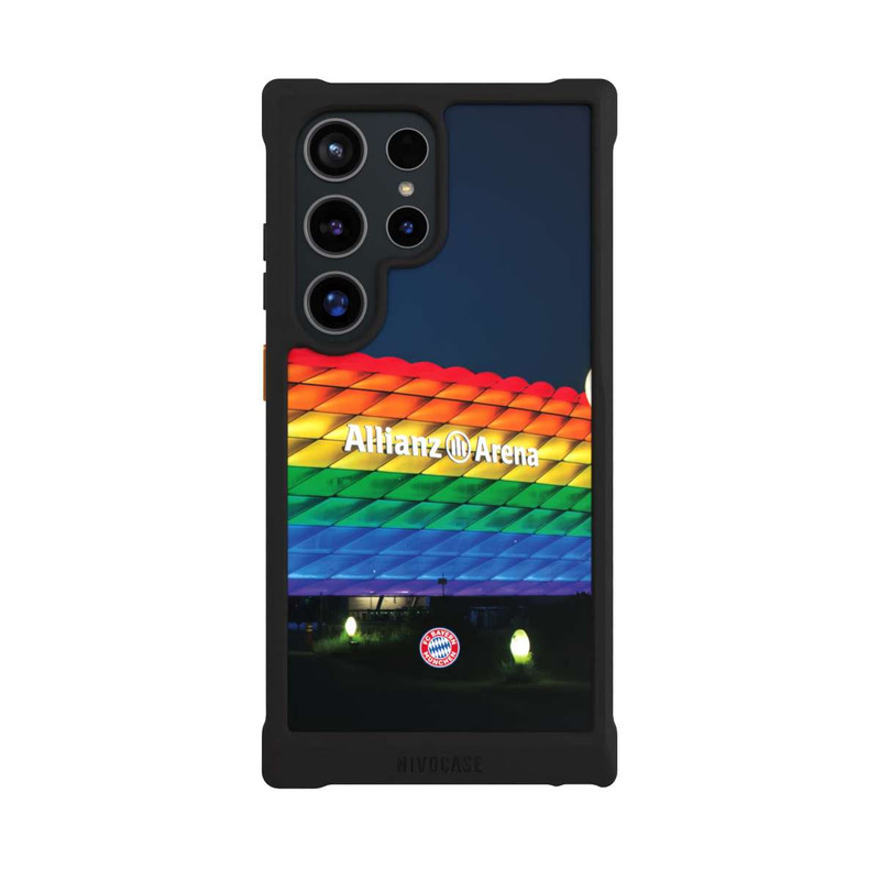Galaxy S24 Ultra NIVOmax Allianz Arena Regenbogen