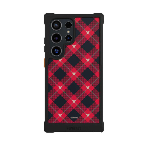 Samsung Galaxy S24 Ultra NIVOmax Mickey Weihnachtsmuster Rot