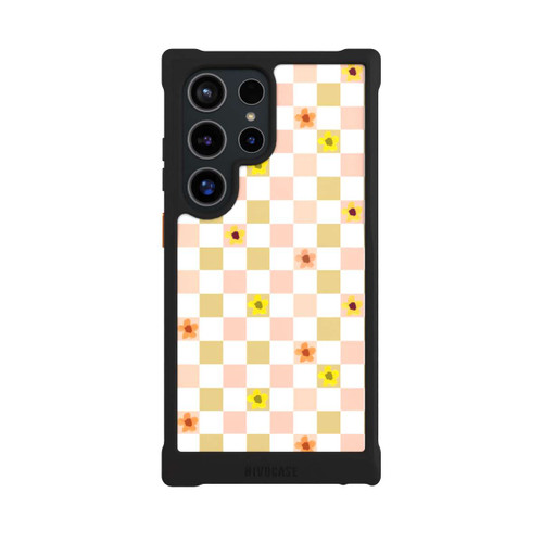 Samsung Galaxy S24 Ultra NIVOmax Checks Nostalgic Pastel Flowers