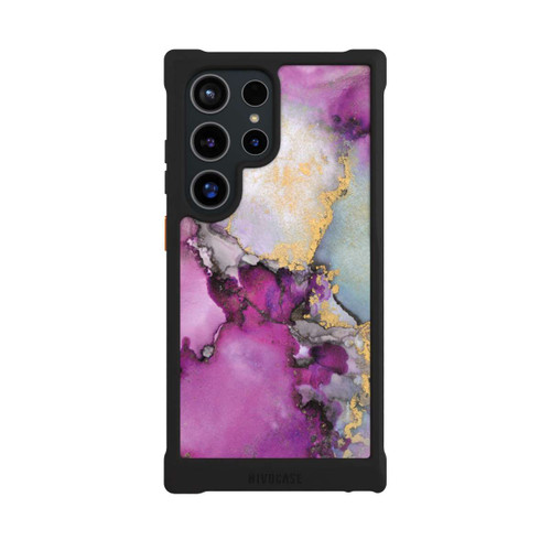 Samsung Galaxy S24 Ultra NIVOmax Alcohol Ink Art Pink