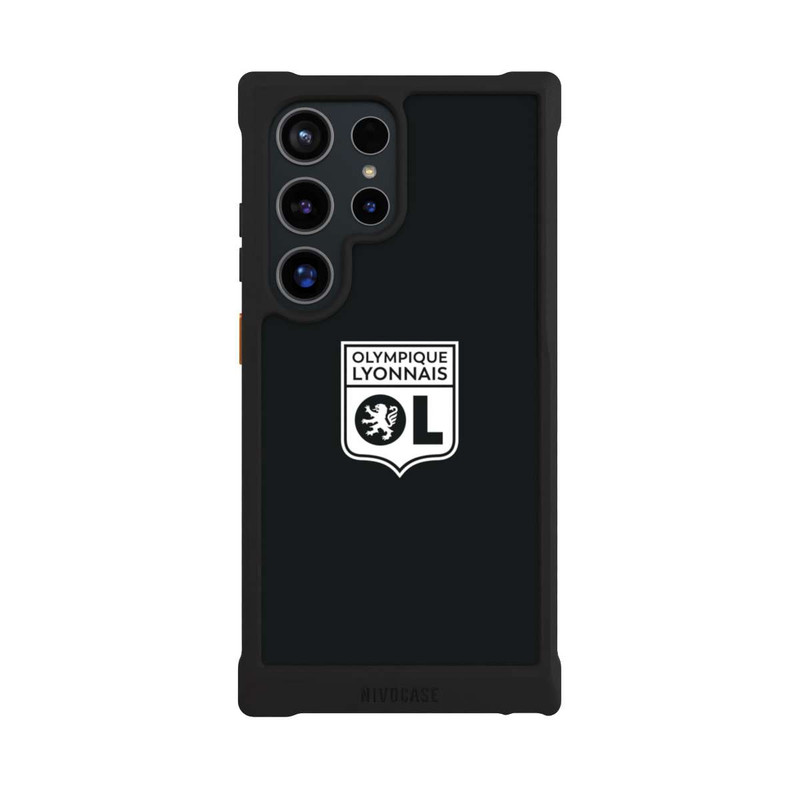 Galaxy S24 Ultra NIVOmax Logo OL noir et blanc
