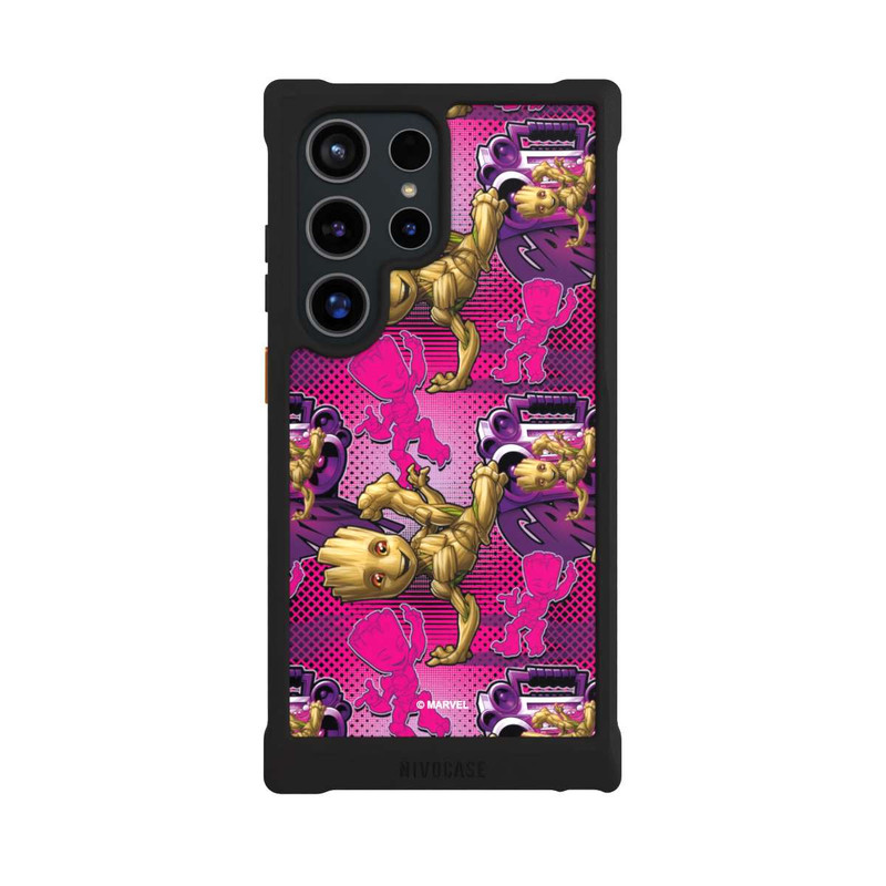 Galaxy S24 Ultra NIVOmax I am Groot Pattern