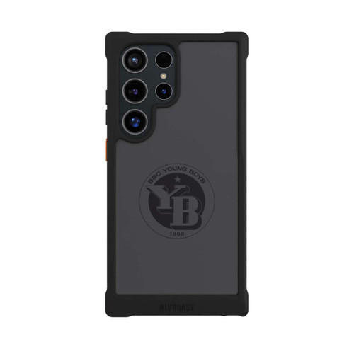 Samsung Galaxy S24 Ultra NIVOmax BSC YB Logo Grau
