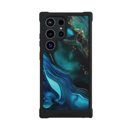 Samsung Galaxy S24 Ultra NIVOmax Blaugoldene Tinte