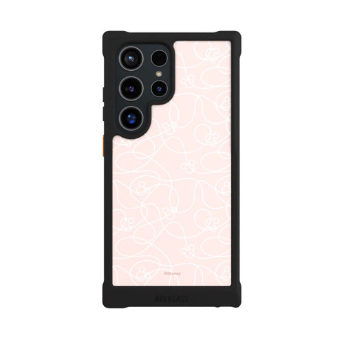 Samsung Galaxy S24 Ultra NIVOmax Micky Line Art Pattern Rose 