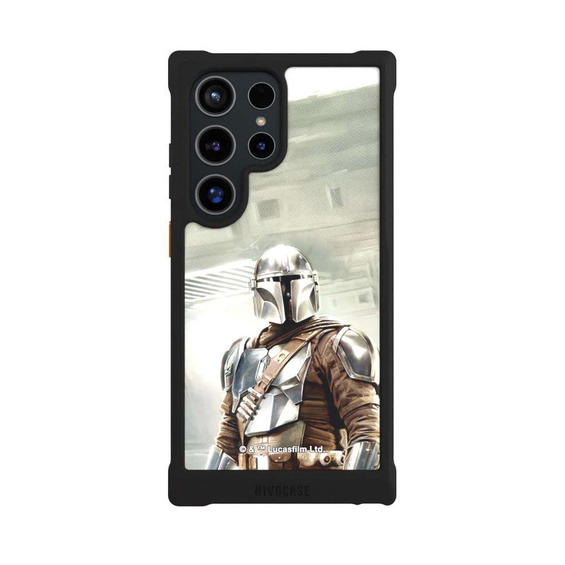 Galaxy S24 Ultra NIVOmax The Mandalorian Comic Art