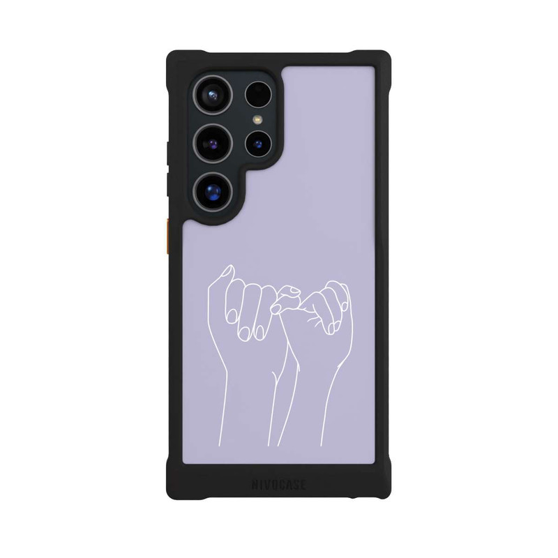 Galaxy S24 Ultra NIVOmax Ligne d'art de la promesse