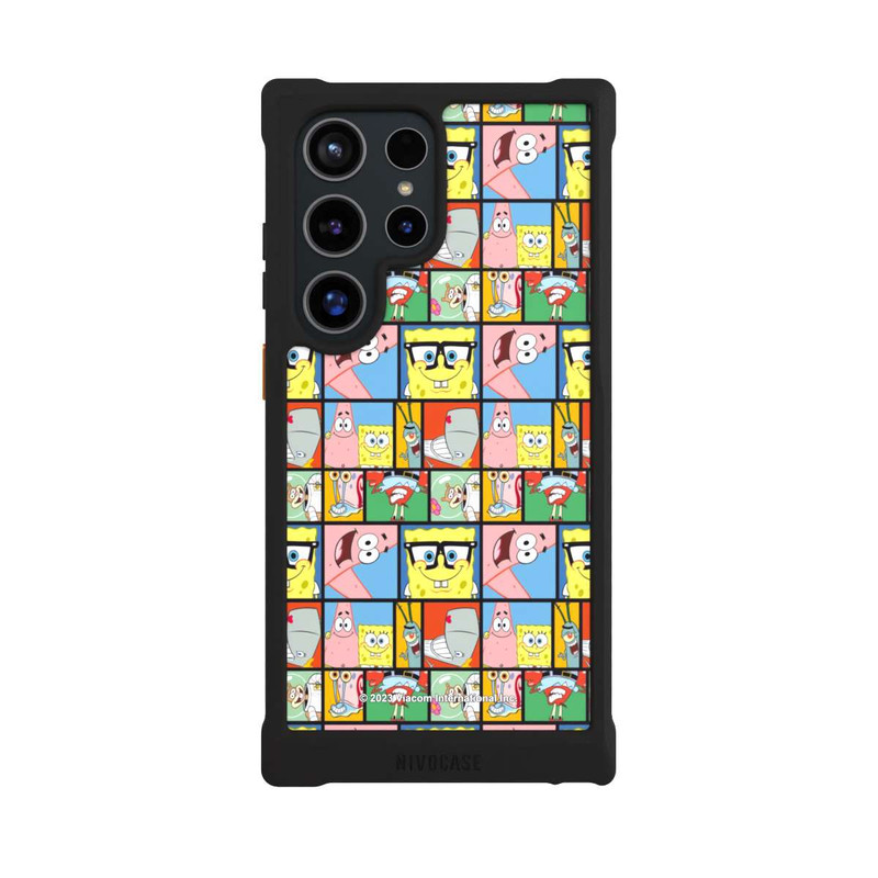 Galaxy S24 Ultra NIVOmax Spongebob Friends Memory Muster