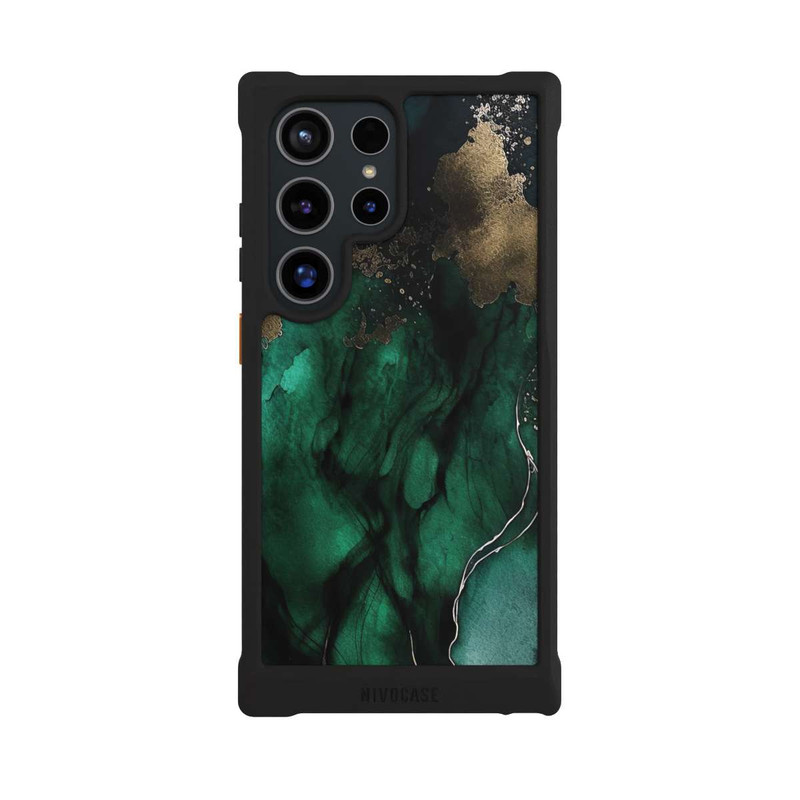 Galaxy S24 Ultra NIVOmax Green Gold