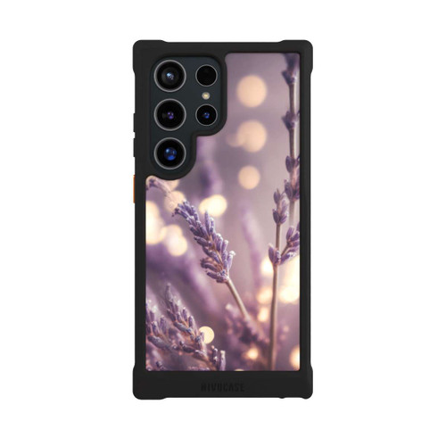 Samsung Galaxy S24 Ultra NIVOmax Lavender Close Up with AI