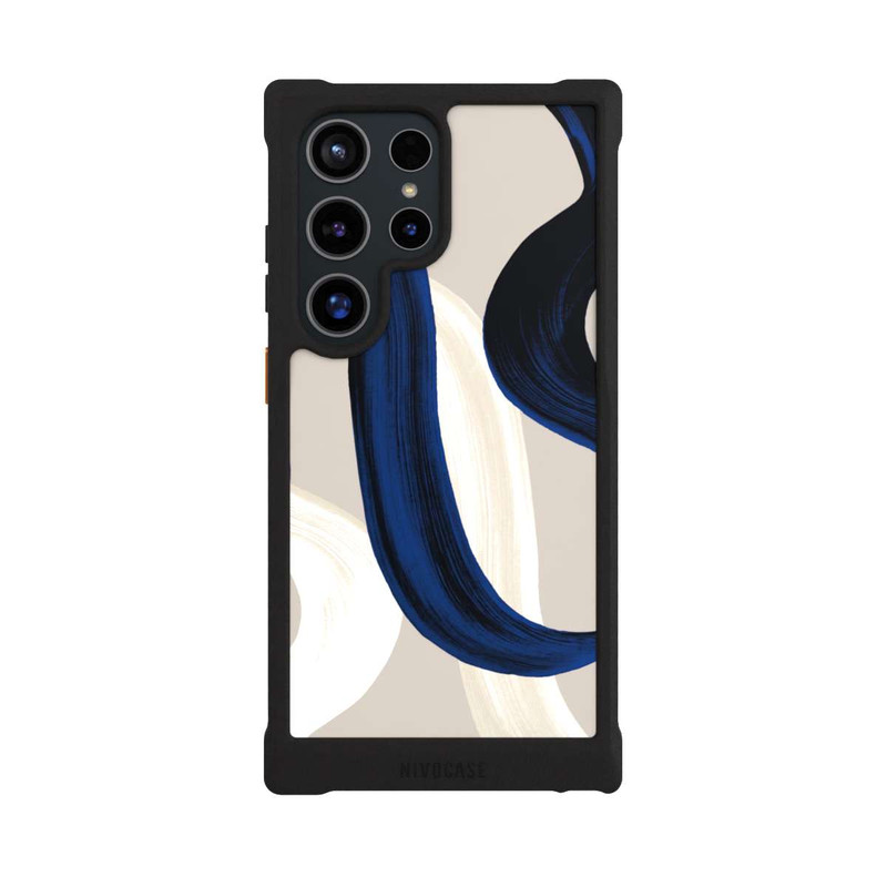 Galaxy S24 Ultra NIVOmax Abstrakte Pinselstriche 80