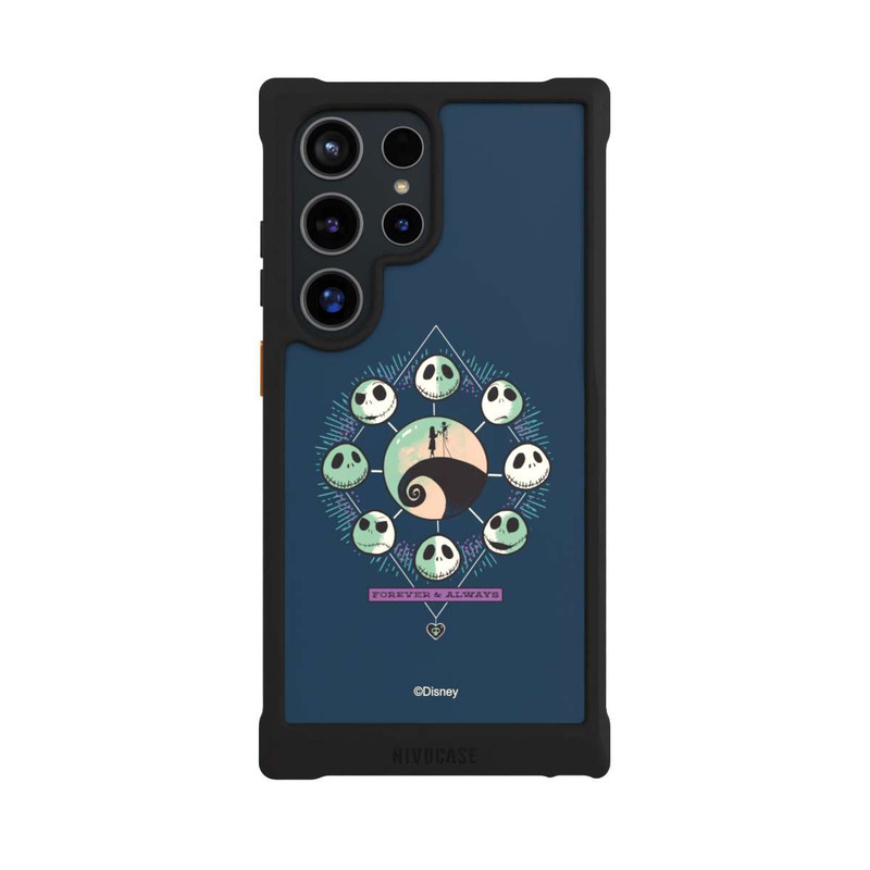 Galaxy S24 Ultra NIVOmax Nightmare Before Christmas Jack and Sally Circle