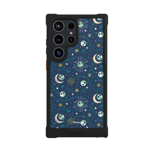 Samsung Galaxy S24 Ultra NIVOmax Nightmare Before Christmas Jack Skellington Pattern Moon