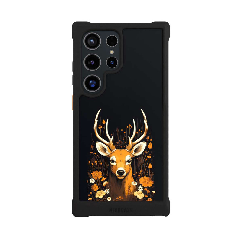 Galaxy S24 Ultra NIVOmax Deer Flowers Big