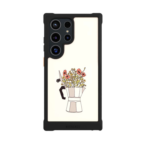 Samsung Galaxy S24 Ultra NIVOmax Moka Blumen