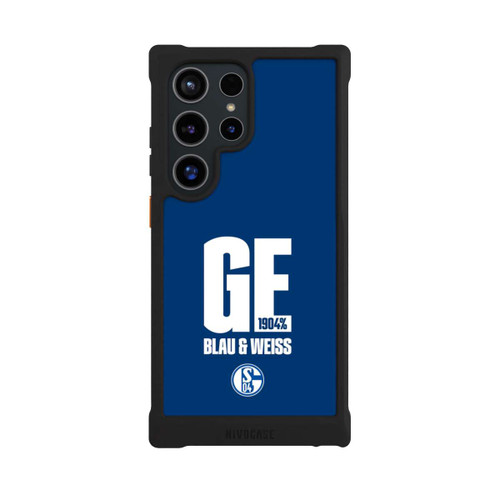 Samsung Galaxy S24 Ultra NIVOmax S04 GE Blau &amp; Weiss