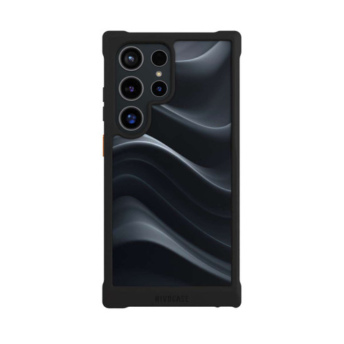 Samsung Galaxy S24 Ultra NIVOmax Black Waves Texture