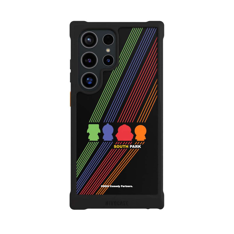 Galaxy S24 Ultra NIVOmax South Park Boys Colored Stripes