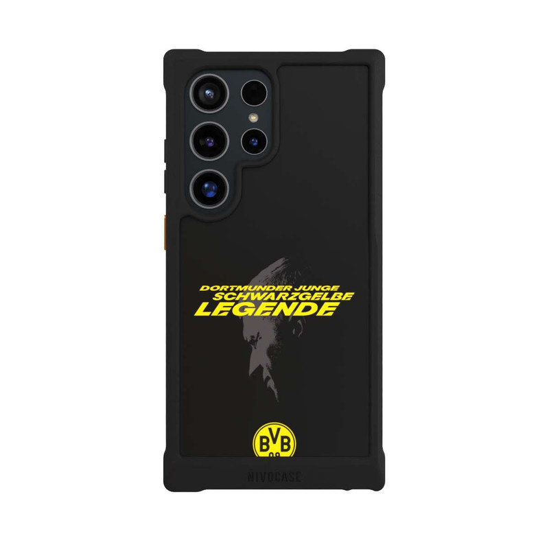 Galaxy S24 Ultra NIVOmax Danke Marco Schwarzgelbe Legende
