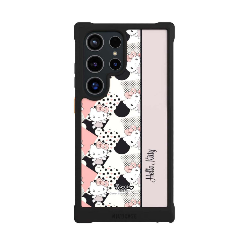 Galaxy S24 Ultra NIVOmax Hello Kitty elegantes Muster