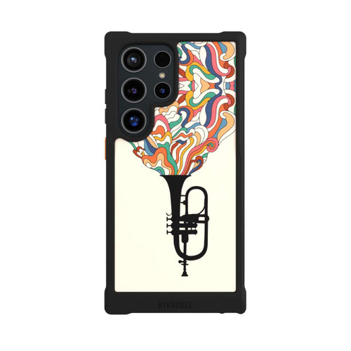 Samsung Galaxy S24 Ultra NIVOmax Flügelhorn Jazz bunt