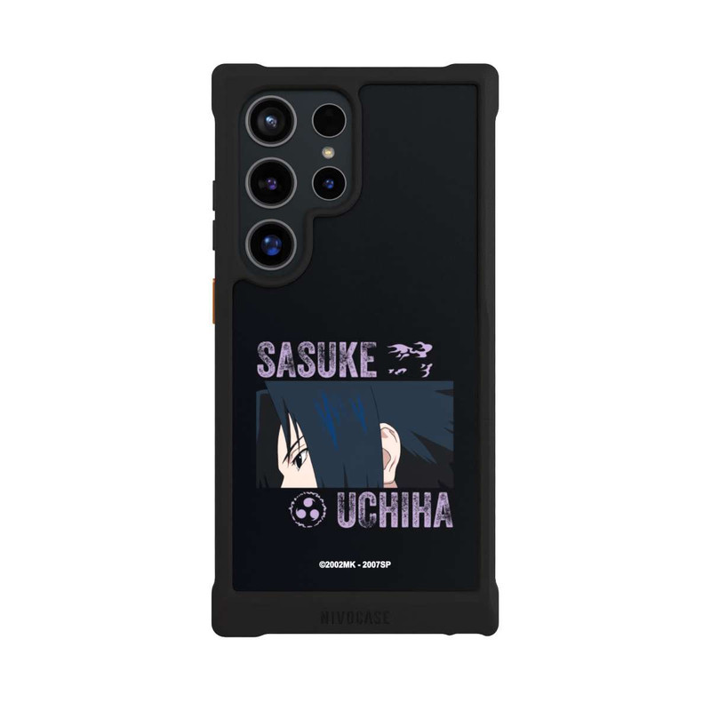 Galaxy S24 Ultra NIVOmax Sasuke Uchiha Gros plan