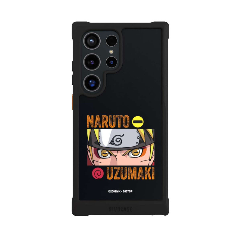 Galaxy S24 Ultra NIVOmax Naruto Uzumaki Gros plan