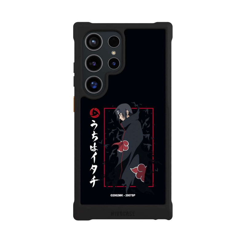 Galaxy S24 Ultra NIVOmax Itachi crows Black
