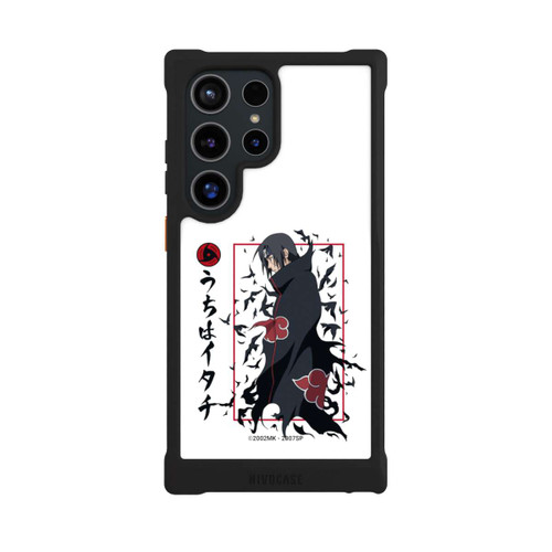 Samsung Galaxy S24 Ultra NIVOmax Itachi Krähen Weiß