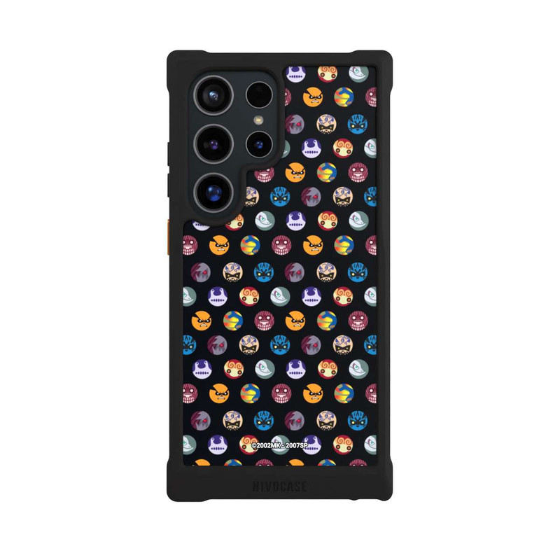 Galaxy S24 Ultra NIVOmax Bijuu motif noir