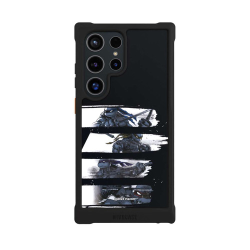 Samsung Galaxy S24 Ultra NIVOmax TMNT Black and White Scratch