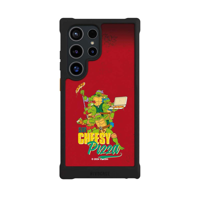 Galaxy S24 Ultra NIVOmax TMNT Say Cheesy Pizza
