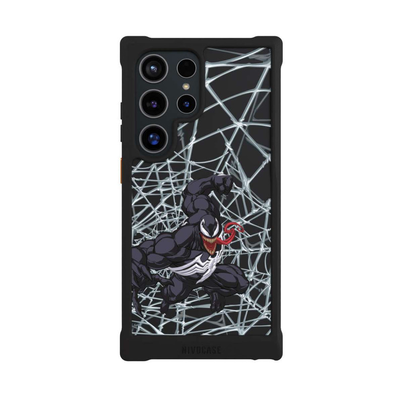 Galaxy S24 Ultra NIVOmax Venom Spinnennetz