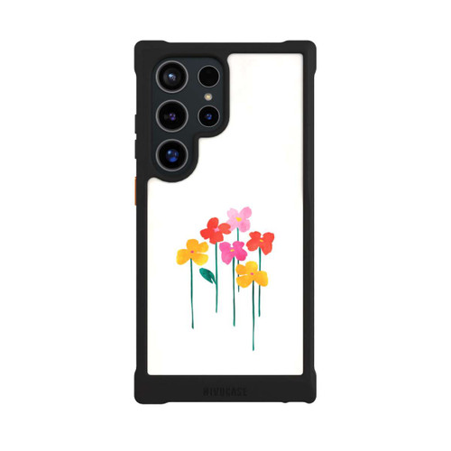 Samsung Galaxy S24 Ultra NIVOmax Kleine glückliche Blumen