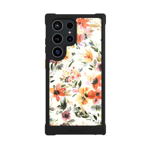 Samsung Galaxy S24 Ultra NIVOmax Summer Artistic Flowers Ivory
