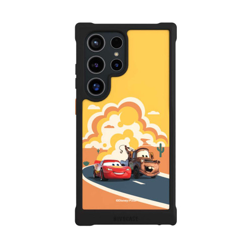 Samsung Galaxy S24 Ultra NIVOmax Disney Cars Lightning McQueen Und Hook on the Road