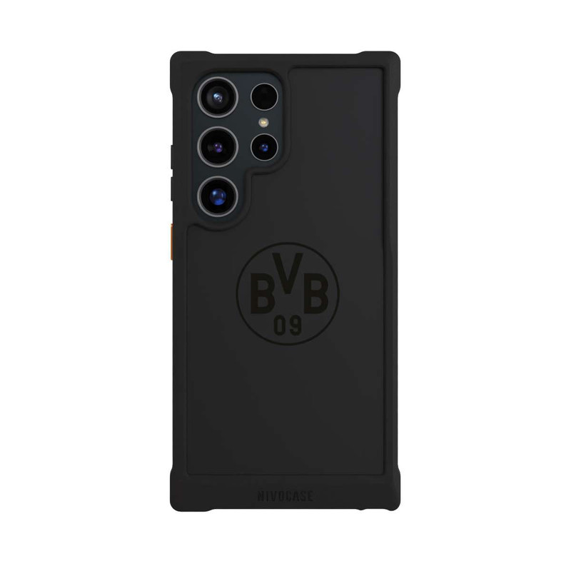 Galaxy S24 Ultra NIVOmax BVB Logo Schwarz Transparent